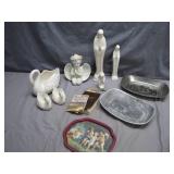 Figurines and Decorative Plates Lot