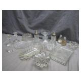 Pressed and Cut Glass Items