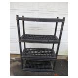 Adjustable 4-Shelf Unit With Customization...