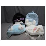 Sanrio-Themed Plush Backpacks