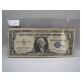 1957-A Series Silver Certificate $1.00 Bill