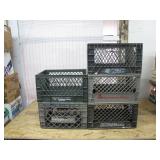 5 Dairy Milk Crates