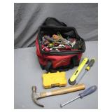 Milwaukee Tool Bag with Assorted Tools