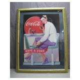 Framed Coca-Cola ï¿½Have a Cokeï¿½ Ad Print