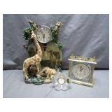 Charming Trio of Unique Decorative Clocks