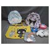 Sanrio-Themed Bags and Plush