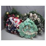 Festive Wreath Collection with Unique Designs
