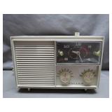Philco F-228 Tube Radio With Clock