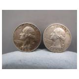 1964-D Washington Silver Quarters