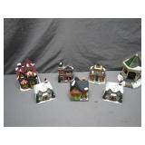 Ceramic Decorative Holiday Houses