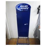 Bud Light Metal Display Rack With Sign Topper