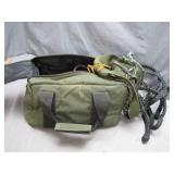 Military-Style Rope Bag with Gear