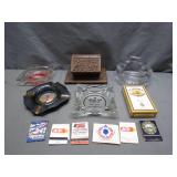 Ashtrays, Matchbooks, and Box