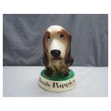 Hush Puppies Basset Hound Bank Figurine