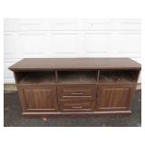 Versatile Wooden Storage Cabinet