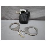 Peerless Handcuffs with Case and Key Set