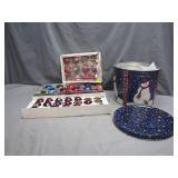 Holiday Ornament and Light Bulb Collection