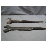 Two Vintage Spud Wrenches