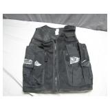 Black Tactical Utility Vest With Pockets