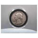 1952-D Washington Silver Quarter
