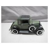 Diecast Model of 1930s Classic Car in Green