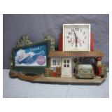 Coca-Cola Gas Station Clock Display