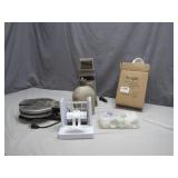 Eclectic Mix of Home Goods and Gadgets