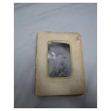 Antique Leather-Bound Photo Album