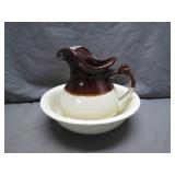 McCoy Pitcher and Wash Basin Set, USA