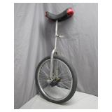 Classic Unicycle With Red Accents