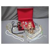 Jewelry Collection in Red Velvet Box