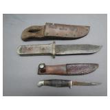 Collectible Dual Knife Set with Sheaths