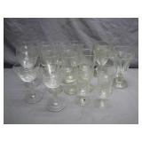 Clear Glass Stemware Collection