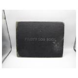 1950s Pilotï¿½s Log Book With Flight Records