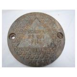 Observation Well Cover With Brazil Marking