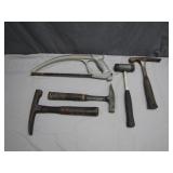 Five Hand Tools with Rustic Charm