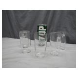 7UP Glassware With Logo Detail