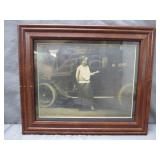 Framed 1924 Photo From Dunkirk, NY