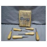 Dresco Carving Tool Set with Box