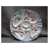 Decorative Porcelain Oyster Plate