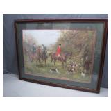 Equestrian Scene Artwork