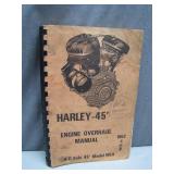 1952 Harley-45 Engine Overhaul Manual
