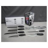 Kitchen Knife Set with Multi-Tool Flashlight