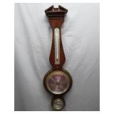 Vintage Howard Miller Barometer with Thermometer