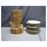 Rustic Wood Slices and Rounds