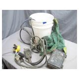 Sea Diving Equipment Set in Bucket