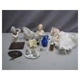 Miniature Porcelain Figurines and Accessories