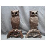 1961 Cast Metal Owl Wall Decor