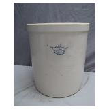 5-Gallon Stoneware Crock with Crown Mark