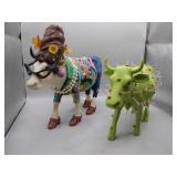 CowParade Collectibles: Beehive Bovine & Cowcactus